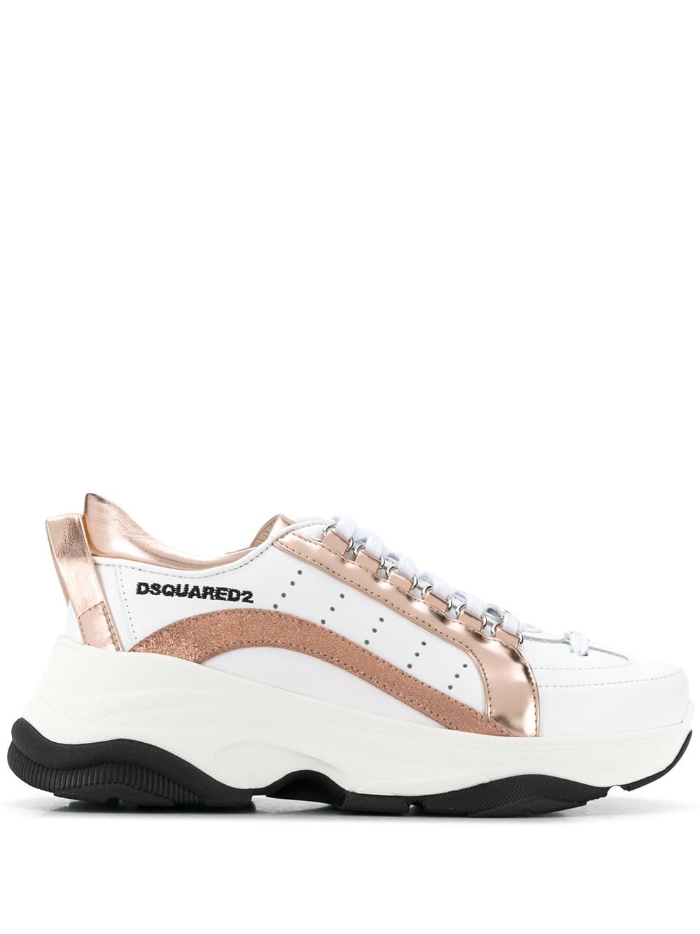 fever gem embellished trainers in nude faux leather