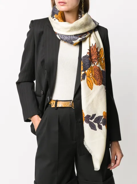 tory burch wool scarf