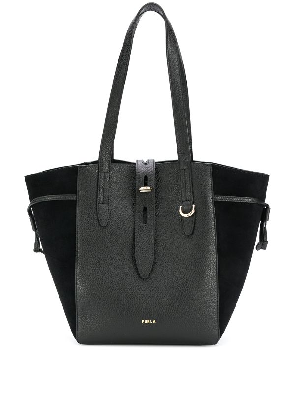 furla leather tote bag