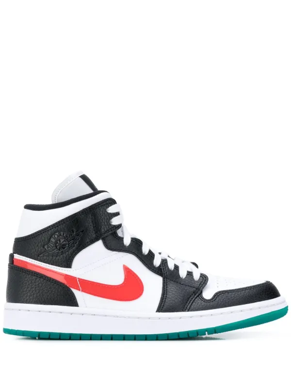 Jordan white \u0026 black Air Jordan 1 Mid 