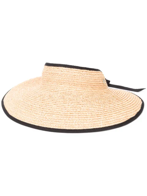 Helen Kaminski braid visor hat