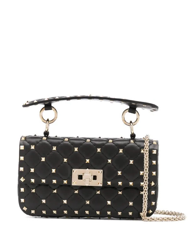 valentino spike shoulder bag