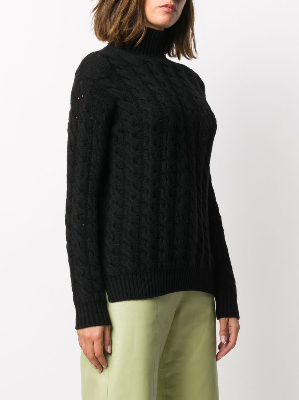 фото Gentry portofino cable-knit cashmere jumper