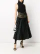 Image 2 of Gianfranco Ferré Pre-Owned front-pleated midi skirt