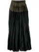 Image 1 of Gianfranco Ferré Pre-Owned front-pleated midi skirt