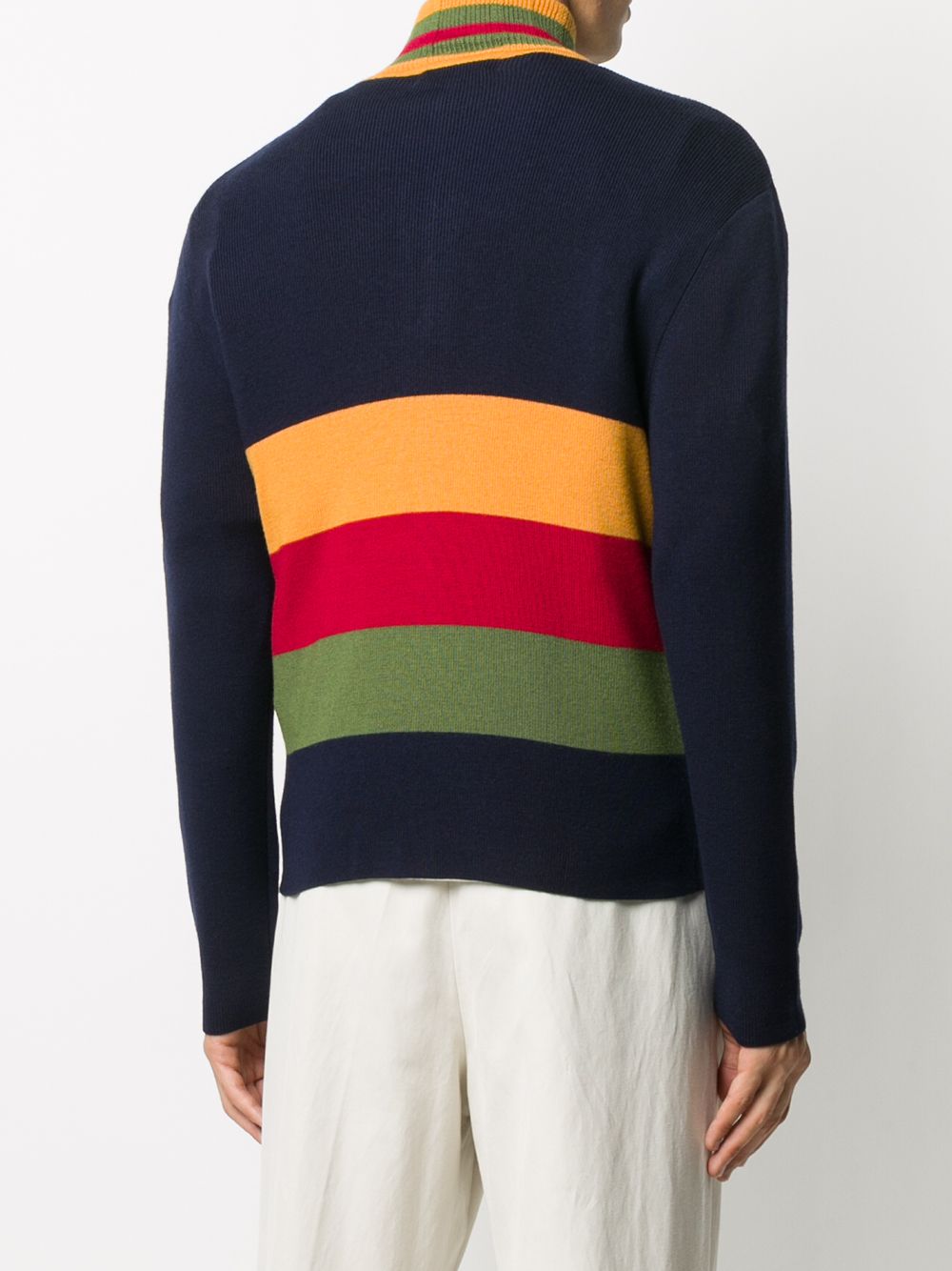 фото Wales bonner stripe knit jacket