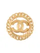 الصورة 1 من Chanel Pre-Owned بروش سلسلة بشعار CC من الثمانينيات