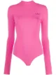 Image 1 of Kirin open-back long sleeve bodysuit