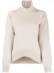 Image 1 of Erika Cavallini high-neck virgin wool blend jumper