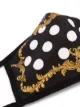 Dolce & Gabbana Baroque and polka-dot face mask