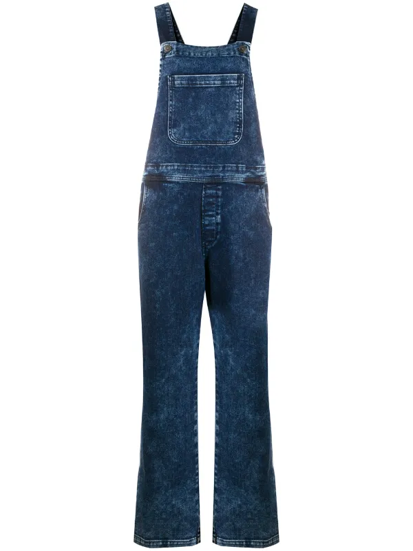 wide leg dungarees