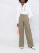 Image 2 of P.A.R.O.S.H. ruffled-shoulder lace blouse