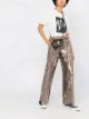 الصورة 2 من P.A.R.O.S.H. بنطال بقصة واسعة مطرز بترتر