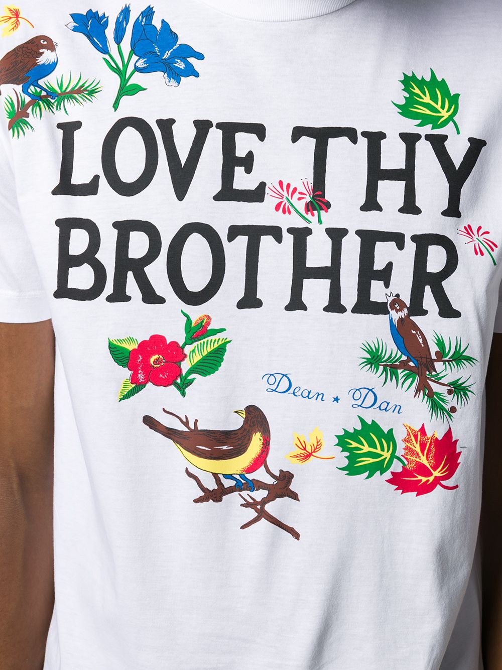 Dsquared2 Love Thy Brother Print T Shirt Farfetch