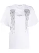 Image 1 of Stella McCartney embellished logo-print t-shirt