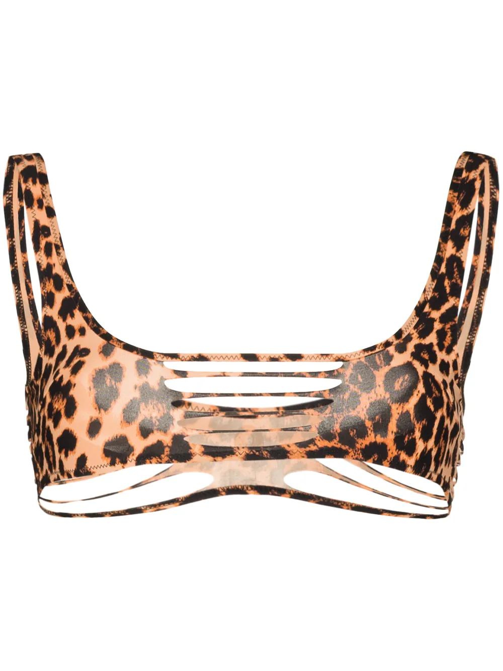 Agent Provocateur лиф бикини Dakota с леопардовым принтом