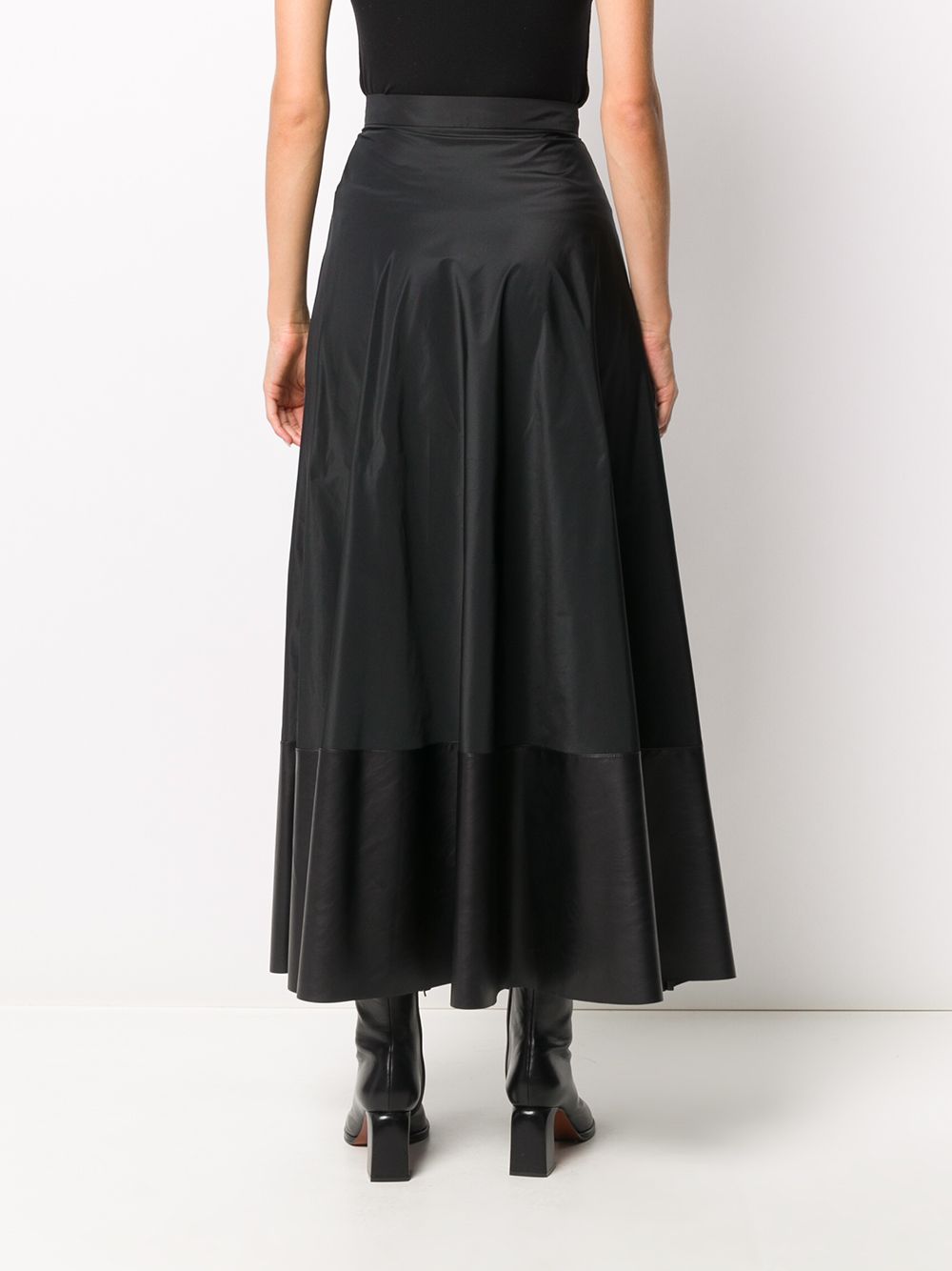 фото D.exterior panelled high-waisted skirt