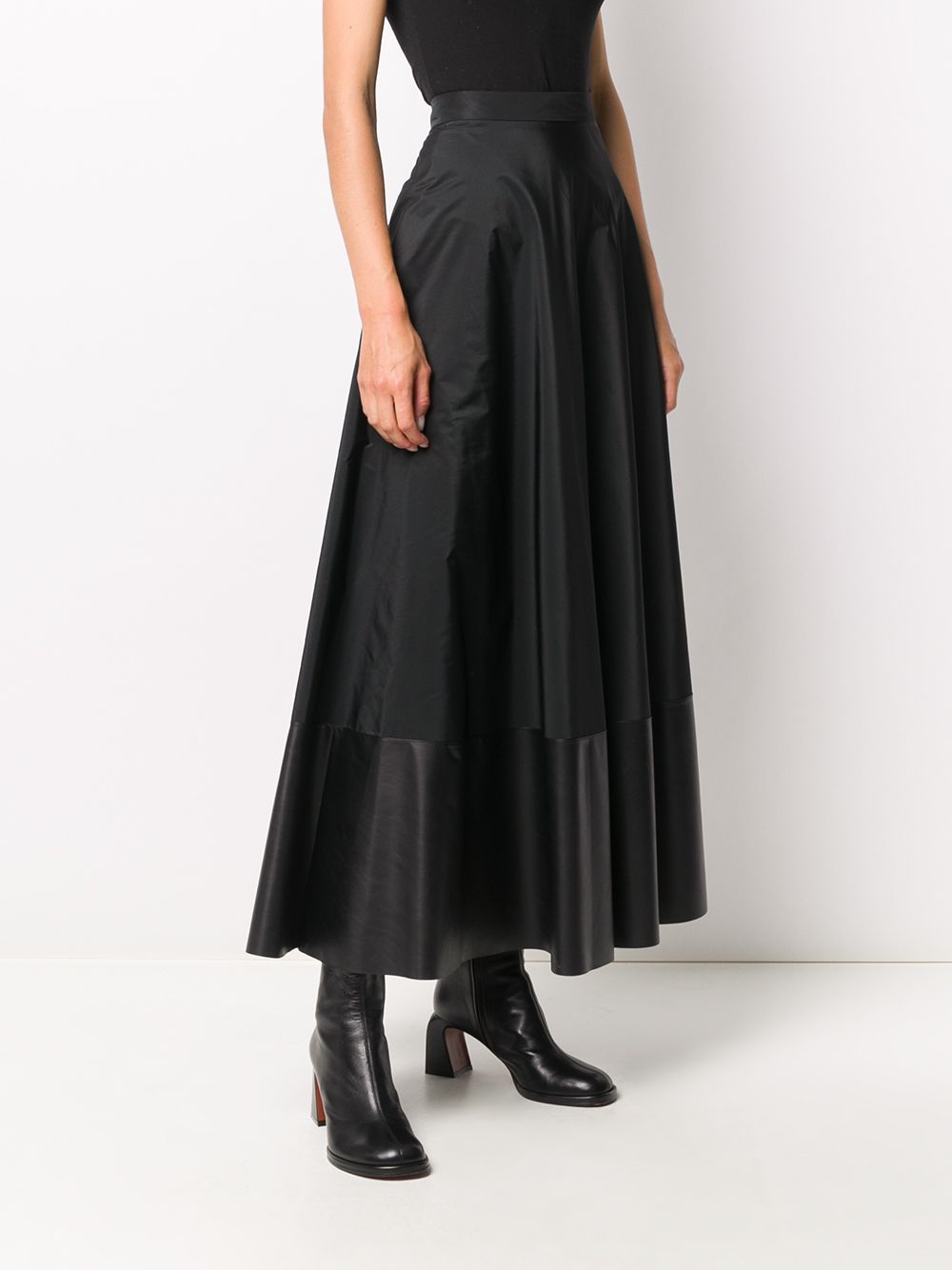 фото D.exterior panelled high-waisted skirt