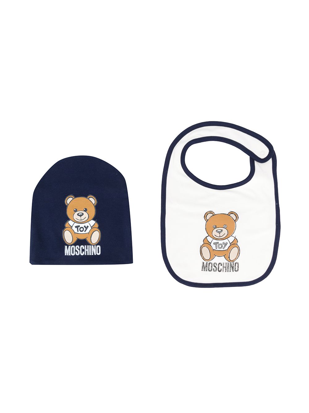 фото Moschino kids beanie and bib set