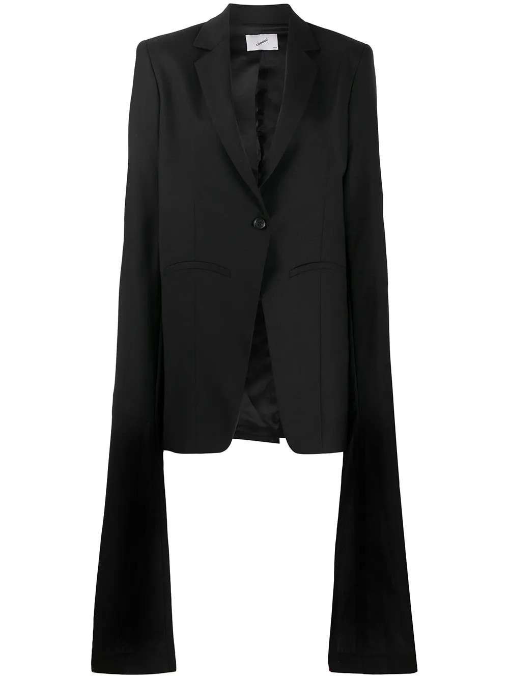 

Coperni blazer drapeado - Negro