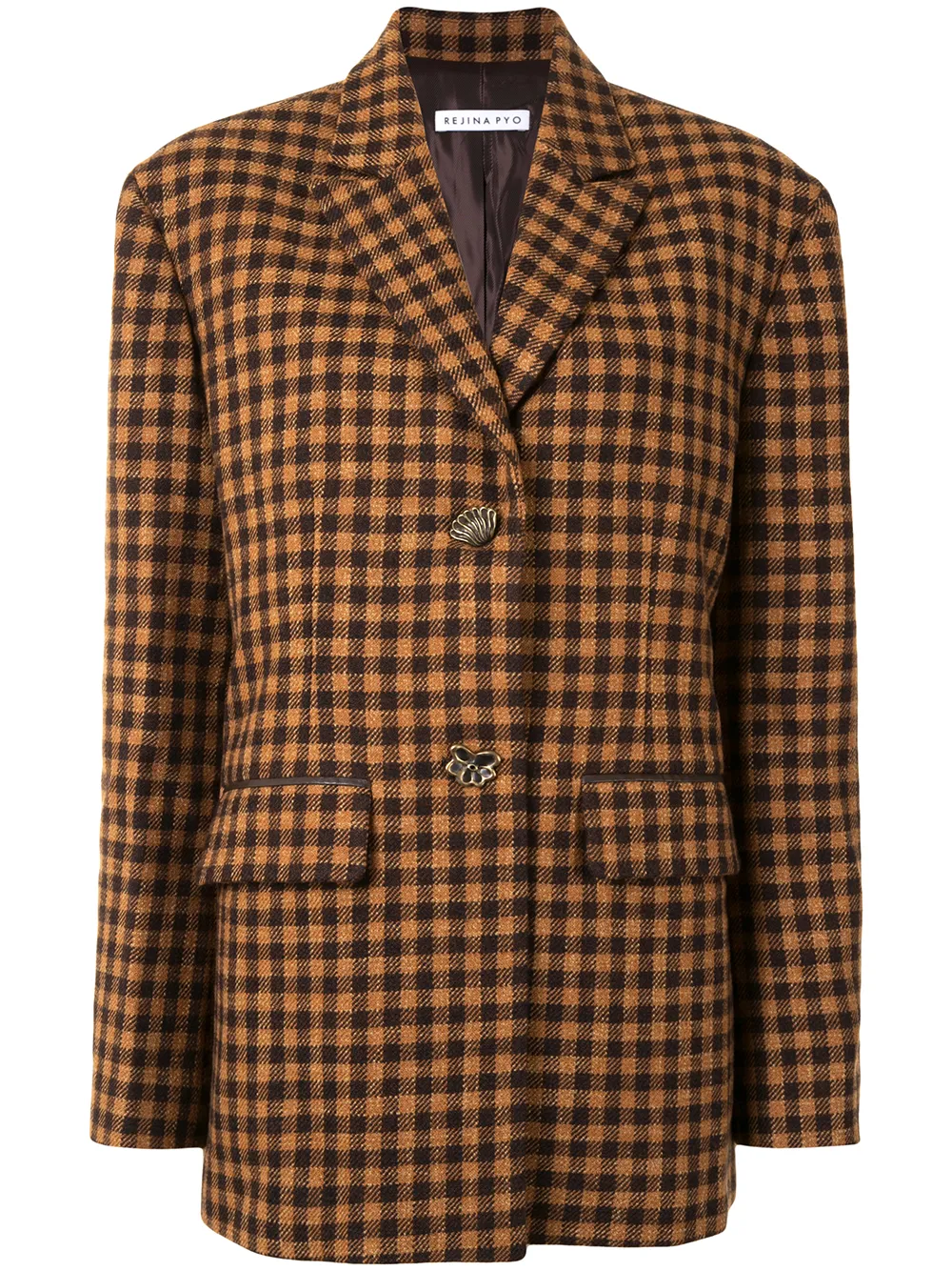 Rejina Pyo Bowen checked jacket