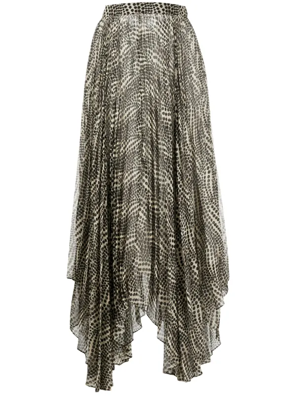 express draped skirt