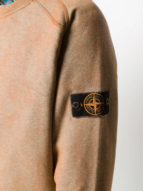 stone island dust crew sweatshirt