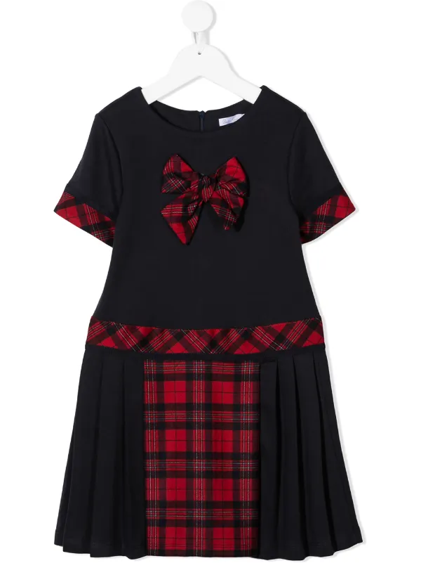 patachou tartan dress
