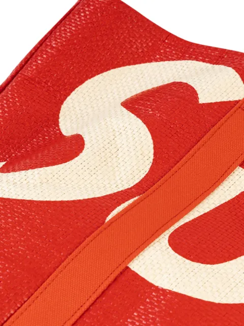 supreme raffia bolsa