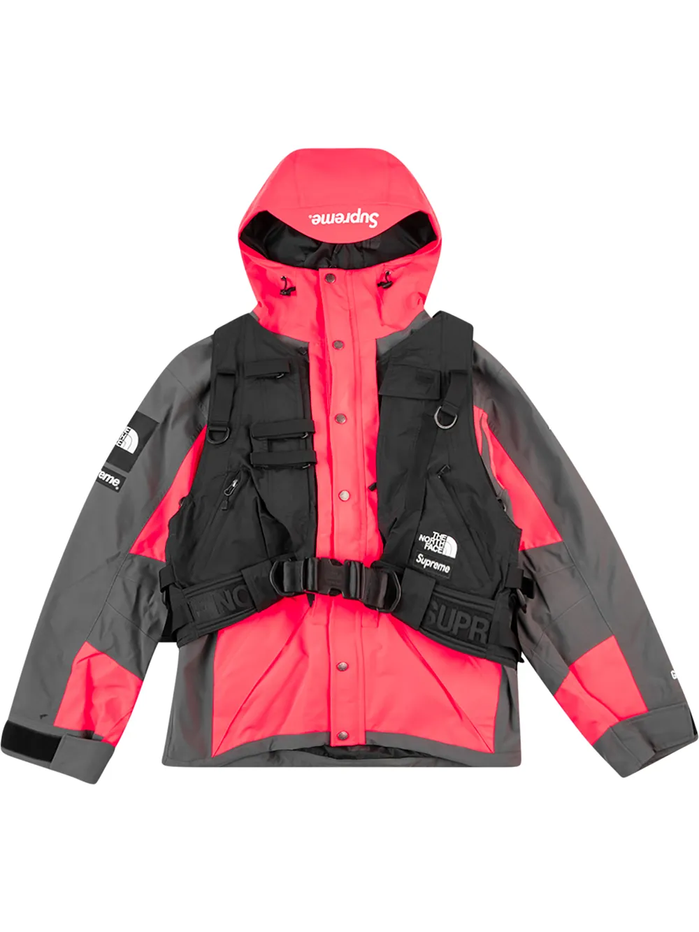 

Supreme chamarra RTG de supreme x The North Face - Negro