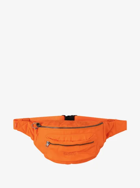 Supreme cangurera de supreme x Barbour