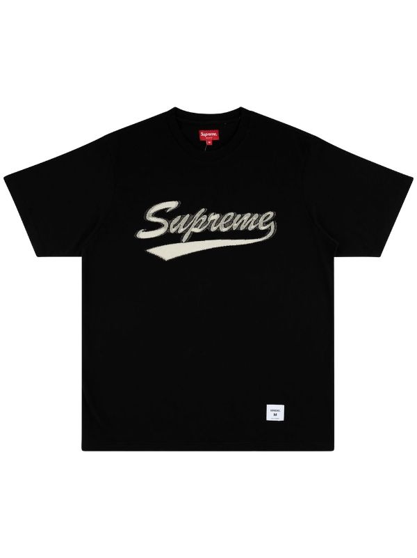 supreme script tee