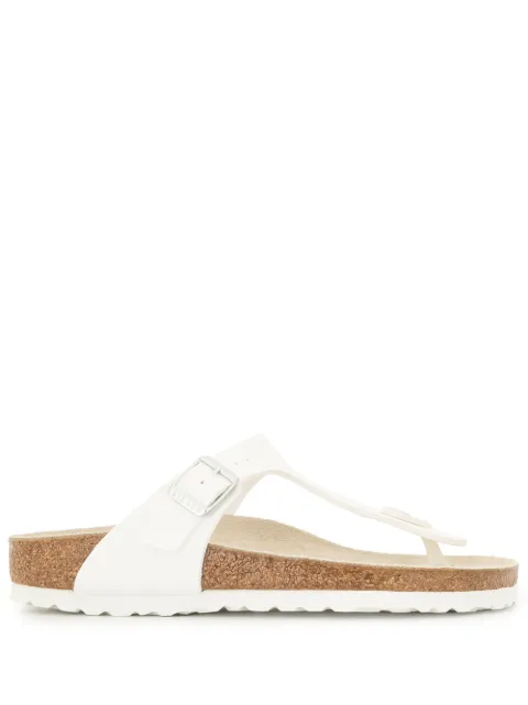 Click to view more detailed imagery on our partner's website Birkenstock Gizeh Birko-flor Flip Flop In White