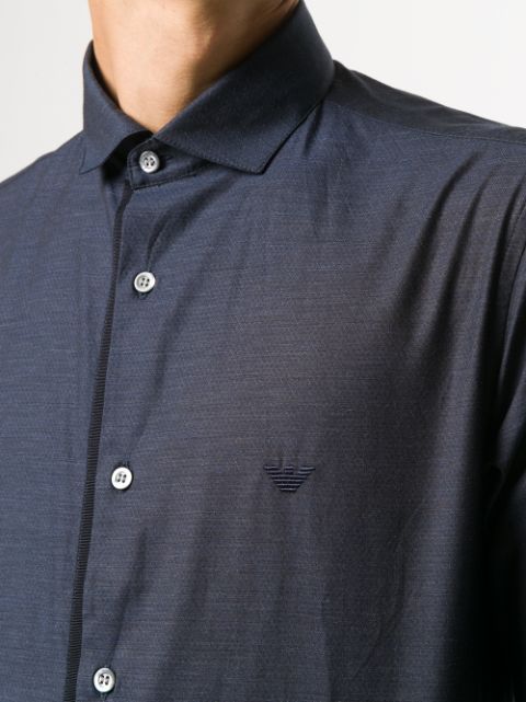 Emporio Armani Classic Cotton Shirt - Farfetch
