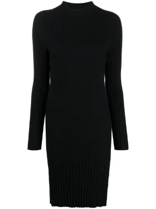Shop Filippa K Selena ribbed-knit dress 