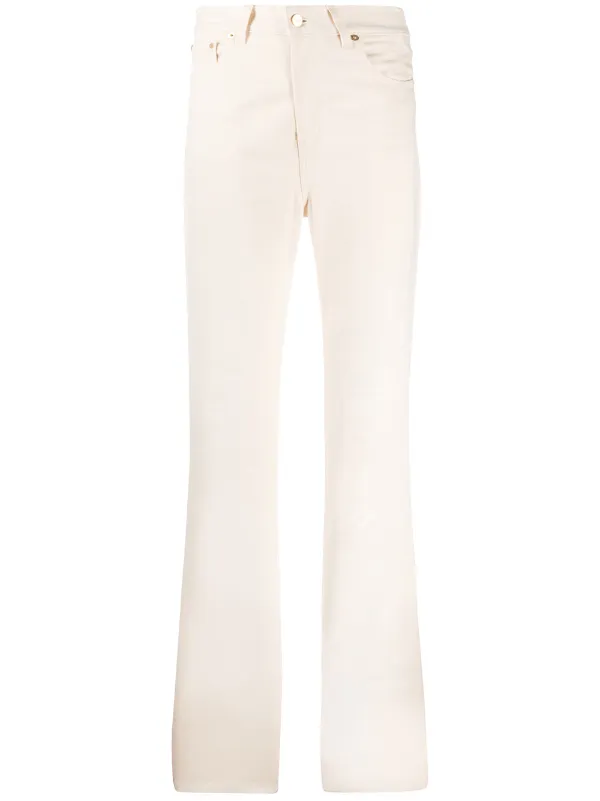 relaxed straight leg jeans