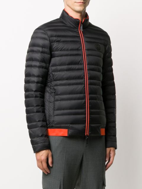 armani exchange quilted down jacket
