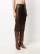 Stouls Oceandrive fitted midi skirt