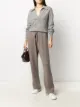 extreme cashmere slouchy wide leg trousers