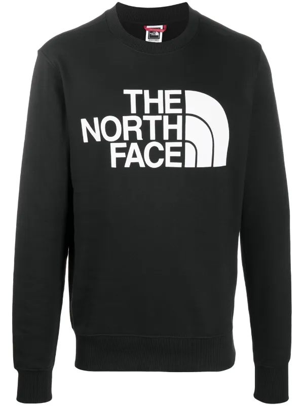 the north face logo crew sweatshirt