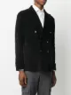 Circolo 1901 double breasted textured stripe blazer