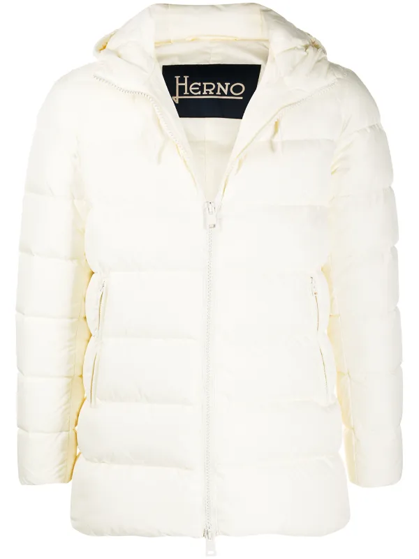 herno hooded padded jacket