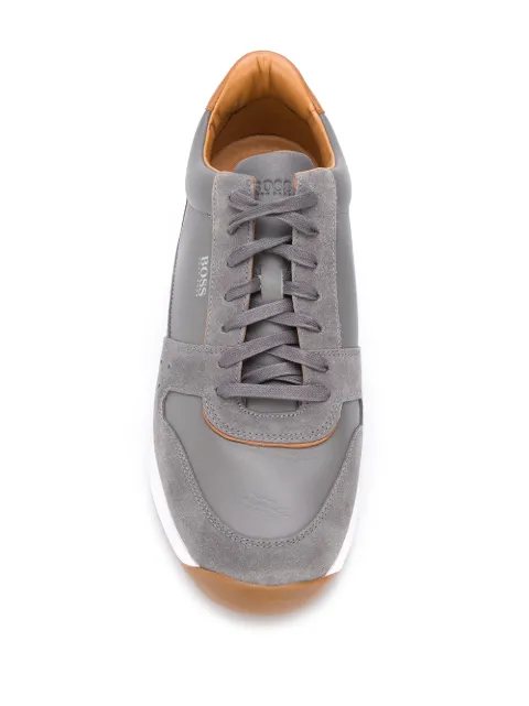 hugo boss lace up trainers