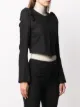 Ann Demeulemeester cropped ruffled jacket