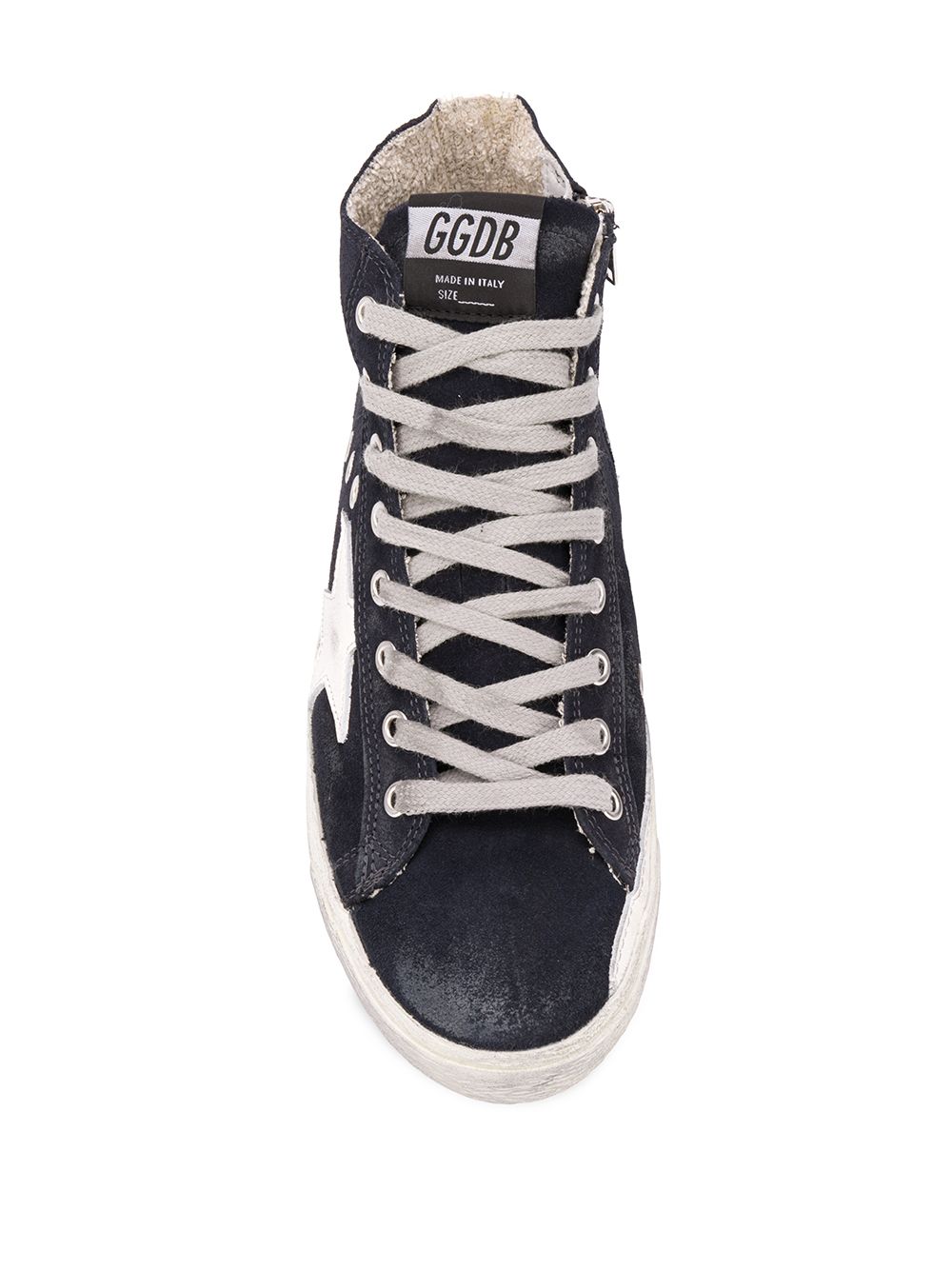 фото Golden goose francy high-top sneakers