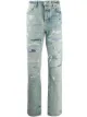 Image 1 of AMIRI ripped straight-leg jeans
