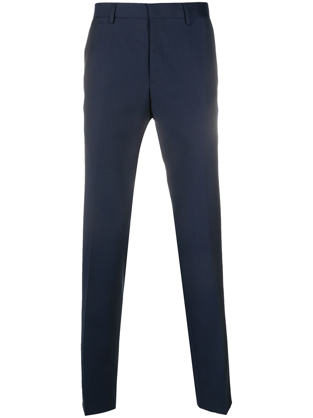 Hugo Boss Slim-fit Tailored Trousers In Blue