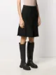 MSGM تنورة بطول الركبة وكسرات