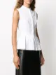 Alexander McQueen sleeveless cotton shirt