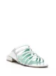 الصورة 2 من Blue Bird Shoes strappy holographic leather sandals